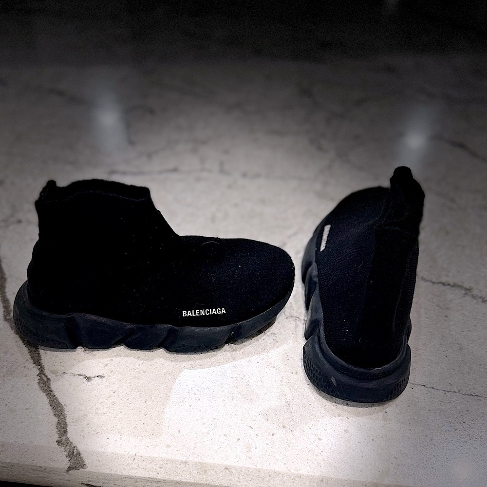 Black Kids Size 10-11C Balenciaga